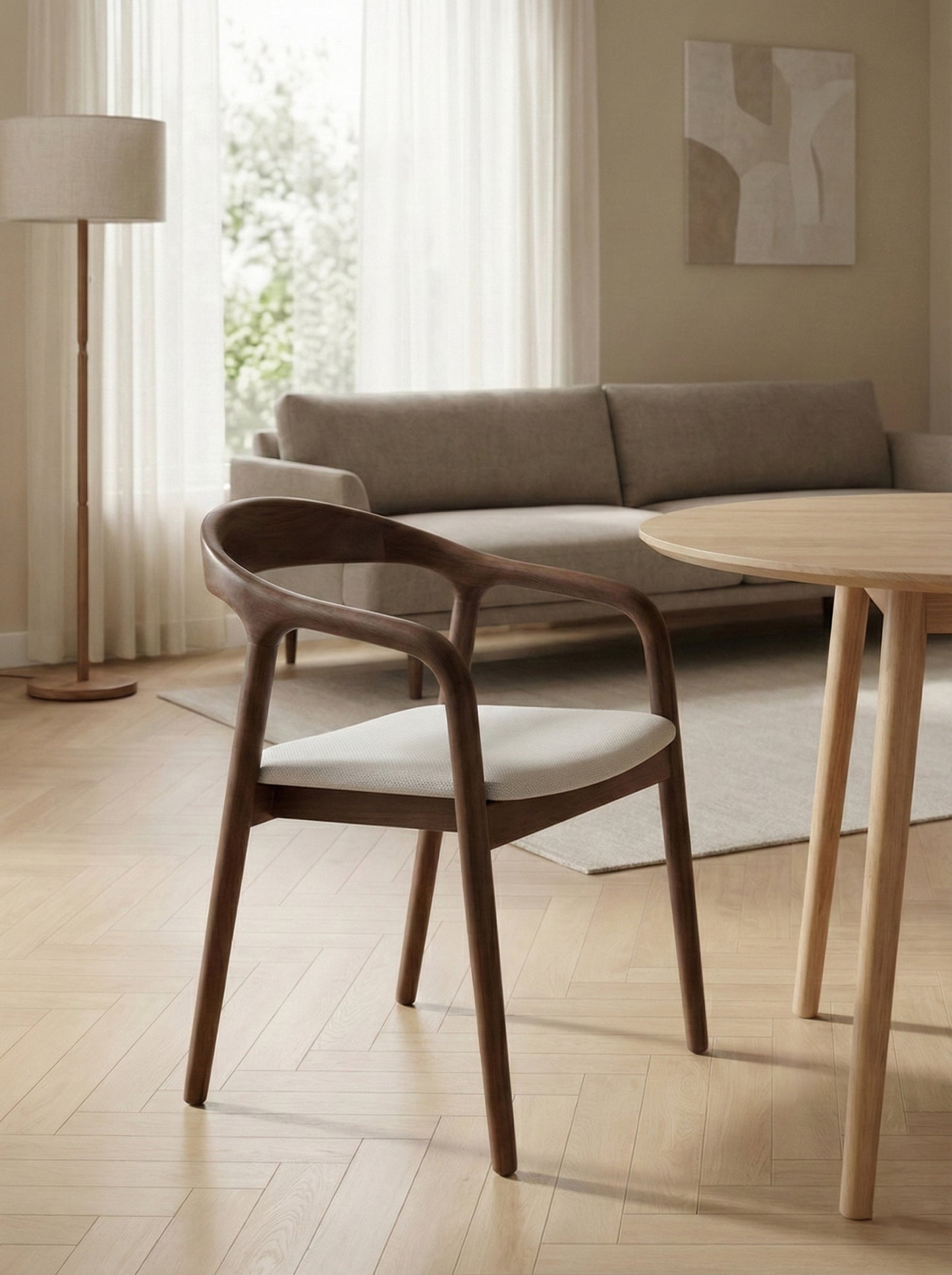 NURT | Ciemny Orzech | Miękkie Siedzisko