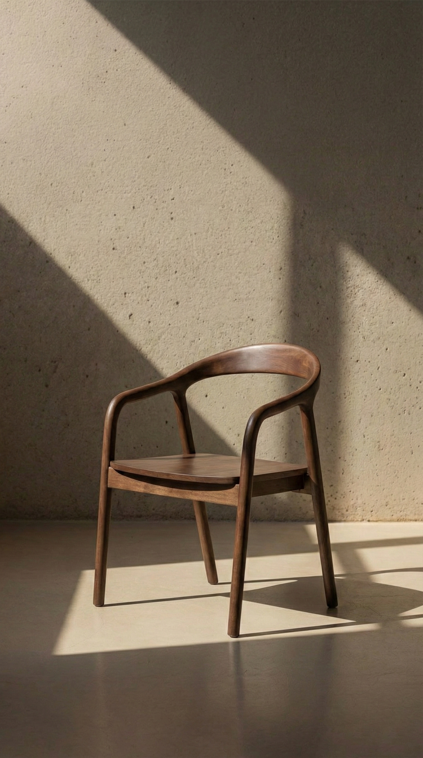 NURT | Ciemny Orzech | Lite Drewniane Siedzisko